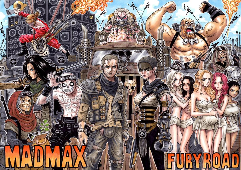 Illustration for article titled Fan Creates The Perfect Mashup of One Piece and Mad Max